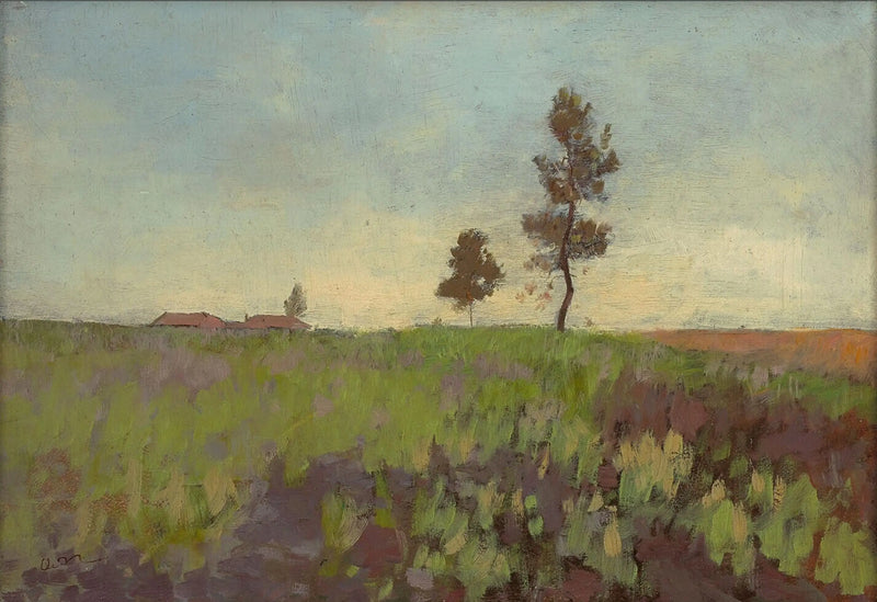 Le Landes à Peyrelebade - Odilon Redon