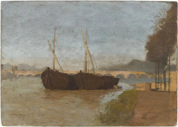 Les Quais à Bordeaux - Odilon Redon - Alpha Reproduction