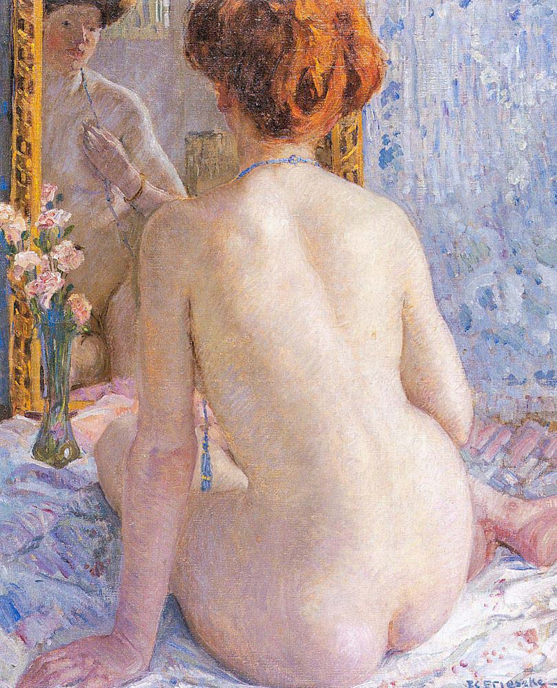 Riflessioni (Marcelle) - Frederick Carl Frieseke