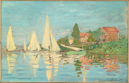 🎨 Regate a Argenteuil – Claude Monet, verso il 1874