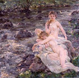 I bagnanti - Robert Lewis Reid