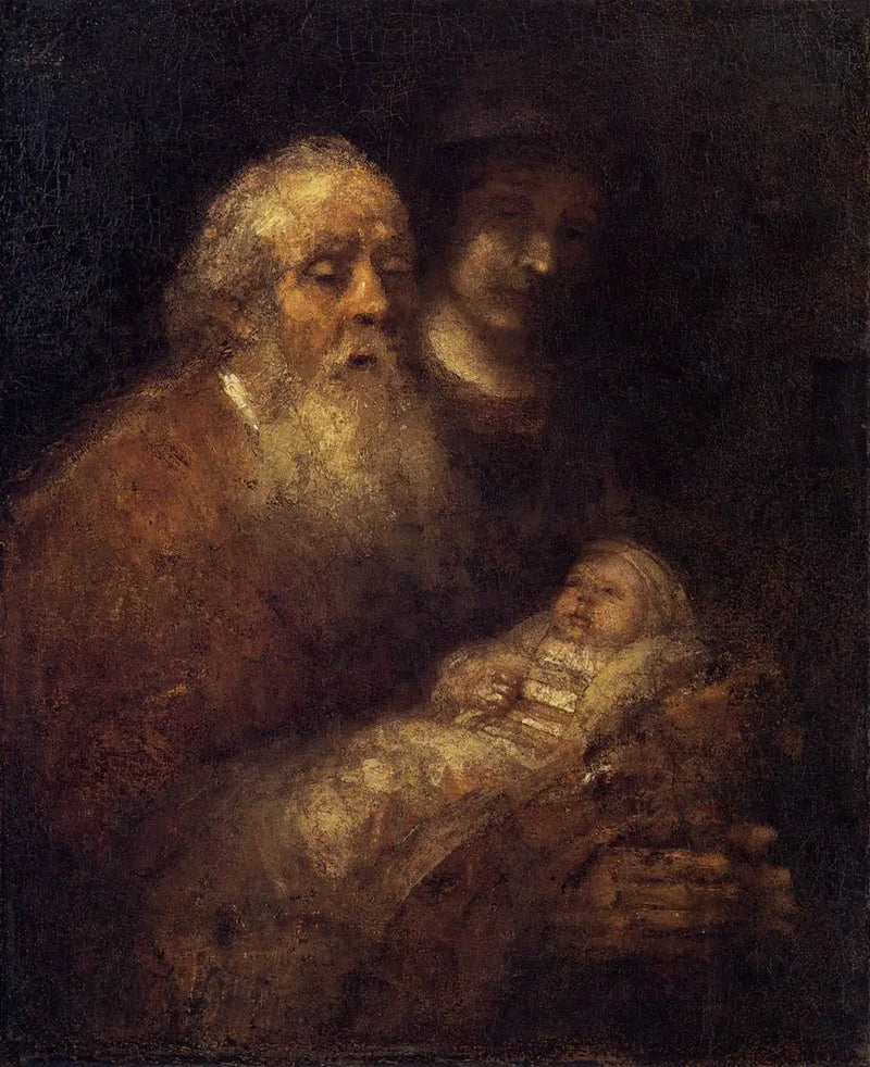 Simeone al Tempio - Rembrandt