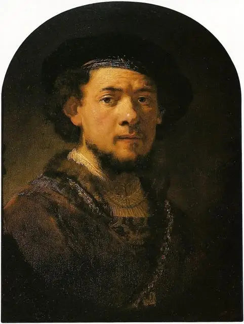 Autoritratto con catena d'oro - Rembrandt