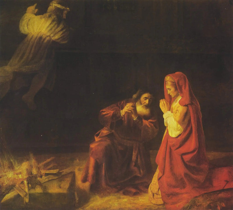 Il sacrificio di Manoah - Rembrandt