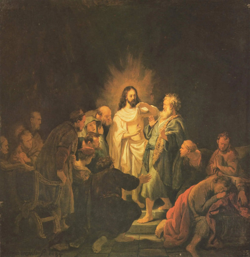 L'Incredulità di san Tommaso - Rembrandt