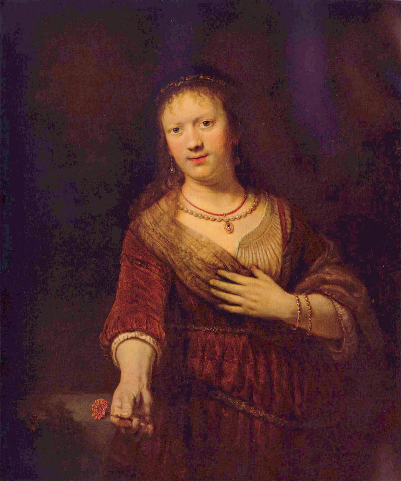 Saskia in Fiore - Rembrandt