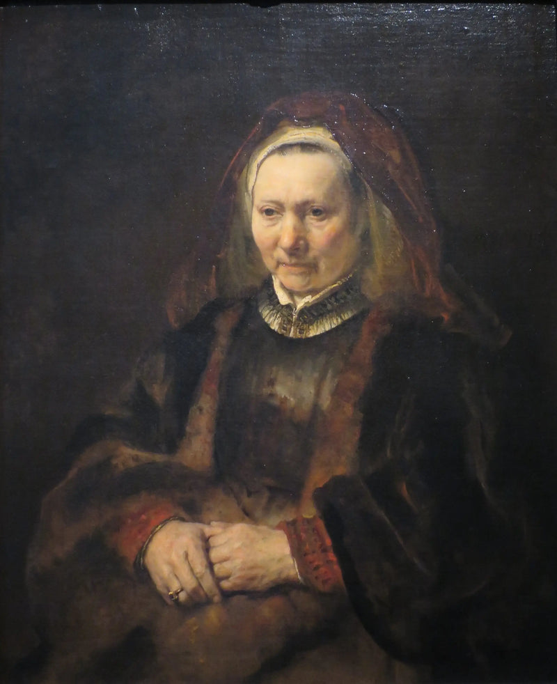Ritratto di una donna anziana - Rembrandt