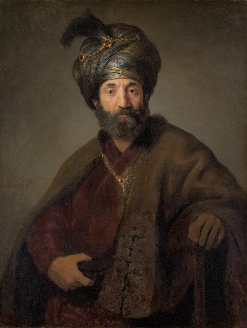 Uomo in costume orientale - Rembrandt