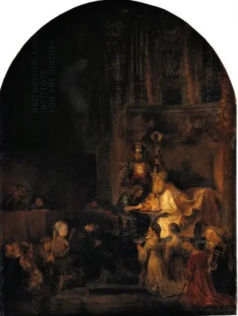 Circoncisione, copia di una parte della serie Passione per Frederik Hendrik - Rembrandt