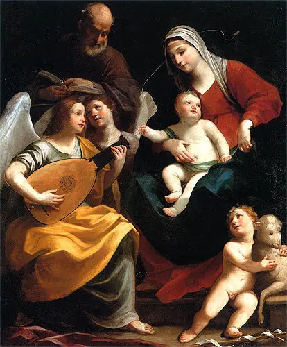 La Repos pendant la fuite en Égypte - Guido Reni