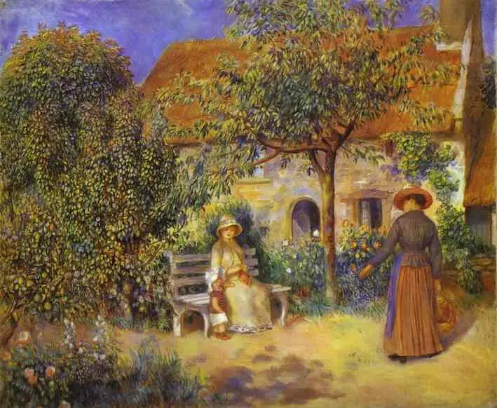 Reproduction du tableau « En Bretagne - Pierre-Auguste Renoir » par Alpha Reproduction en peinture à l’huile