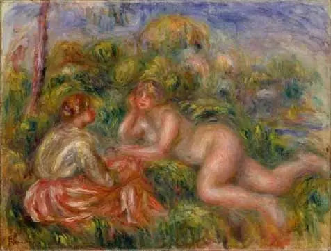 Dopo il bagno - Pierre-Auguste Renoir