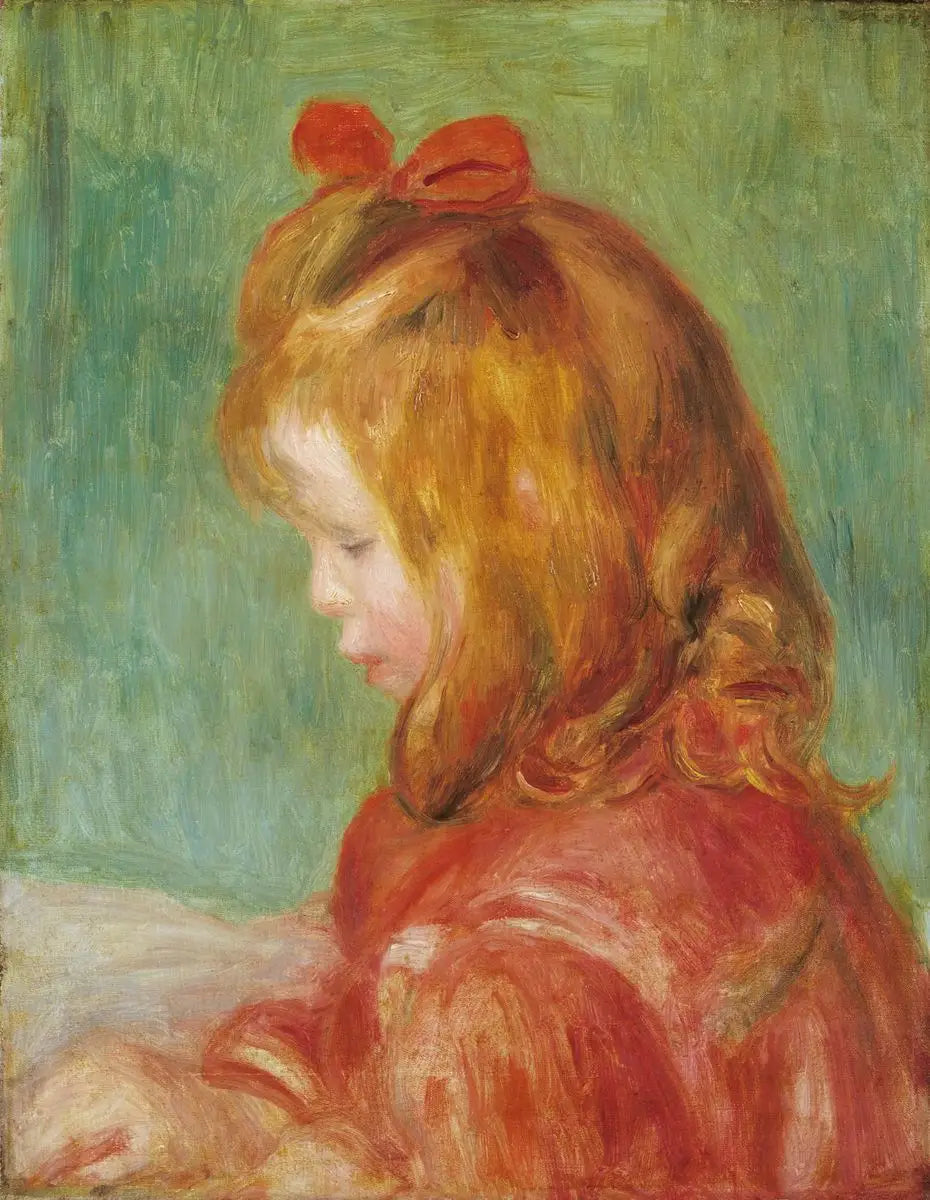 Reproduction du tableau « Coco (Le plus jeune fils de l'artiste, Claude) - Pierre-Auguste Renoir » par Alpha Reproduction en peinture à l’huile