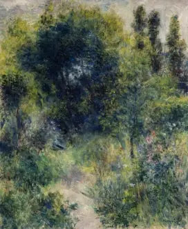 Reproduction du tableau « Jardin - Pierre-Auguste Renoir » par Alpha Reproduction en peinture à l’huile