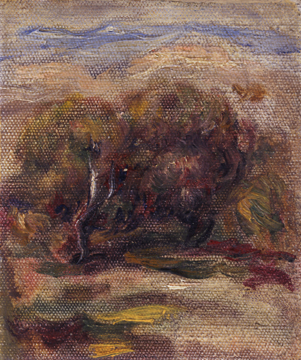 Reproduction du tableau « Les Oliviers à Cagnes-sur-Mer - Pierre-Auguste Renoir » par Alpha Reproduction en peinture à l’huile