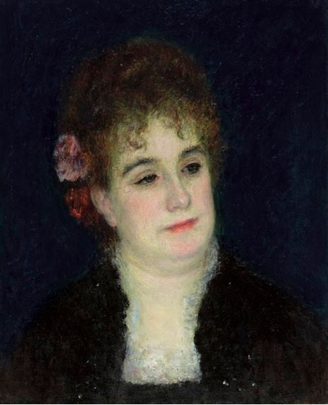 Reproduction du tableau « Portrait de Madame Georges Charpentier - Pierre-Auguste Renoir » par Alpha Reproduction en peinture à l’huile