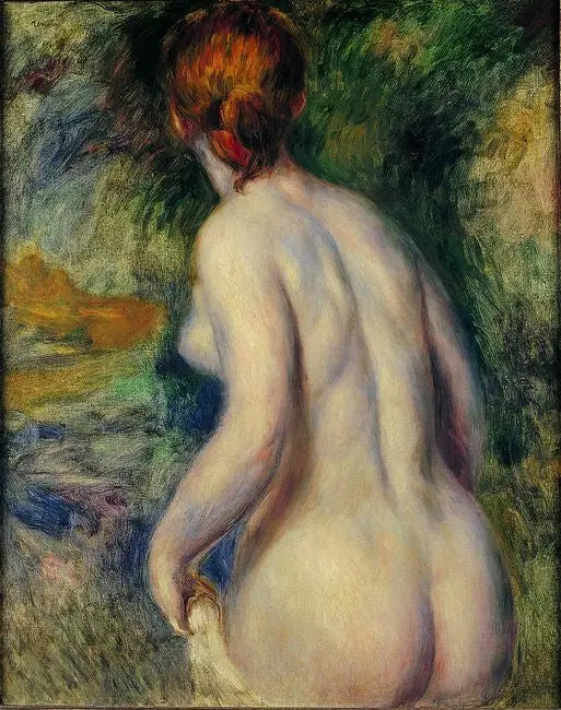 Nu visto di spalle - Pierre-Auguste Renoir
