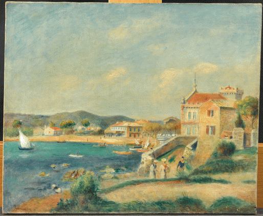 Reproduction du tableau « Petit port - Pierre-Auguste Renoir » par Alpha Reproduction en peinture à l’huile
