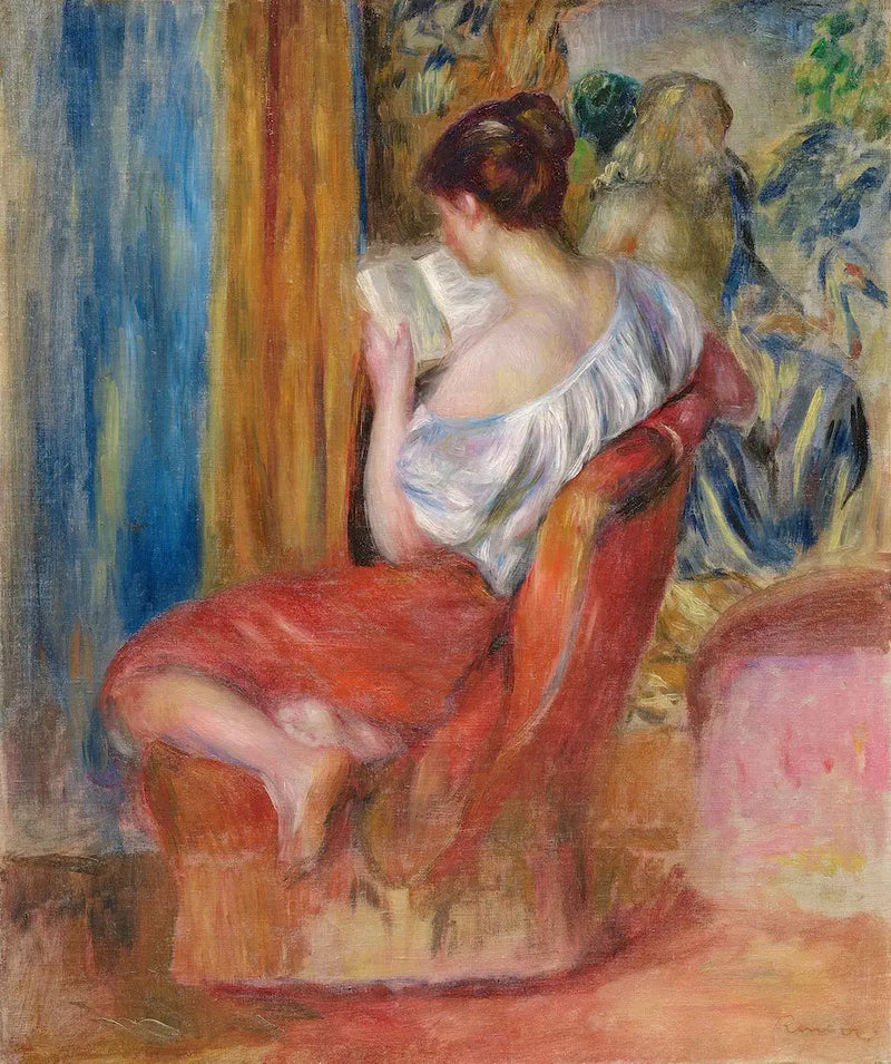 Donna che legge - Pierre-Auguste Renoir