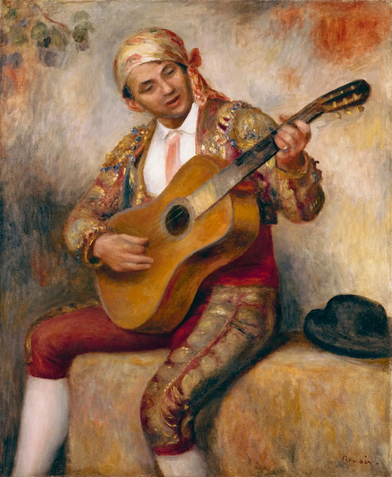 Il chitarrista spagnolo - Pierre-Auguste Renoir