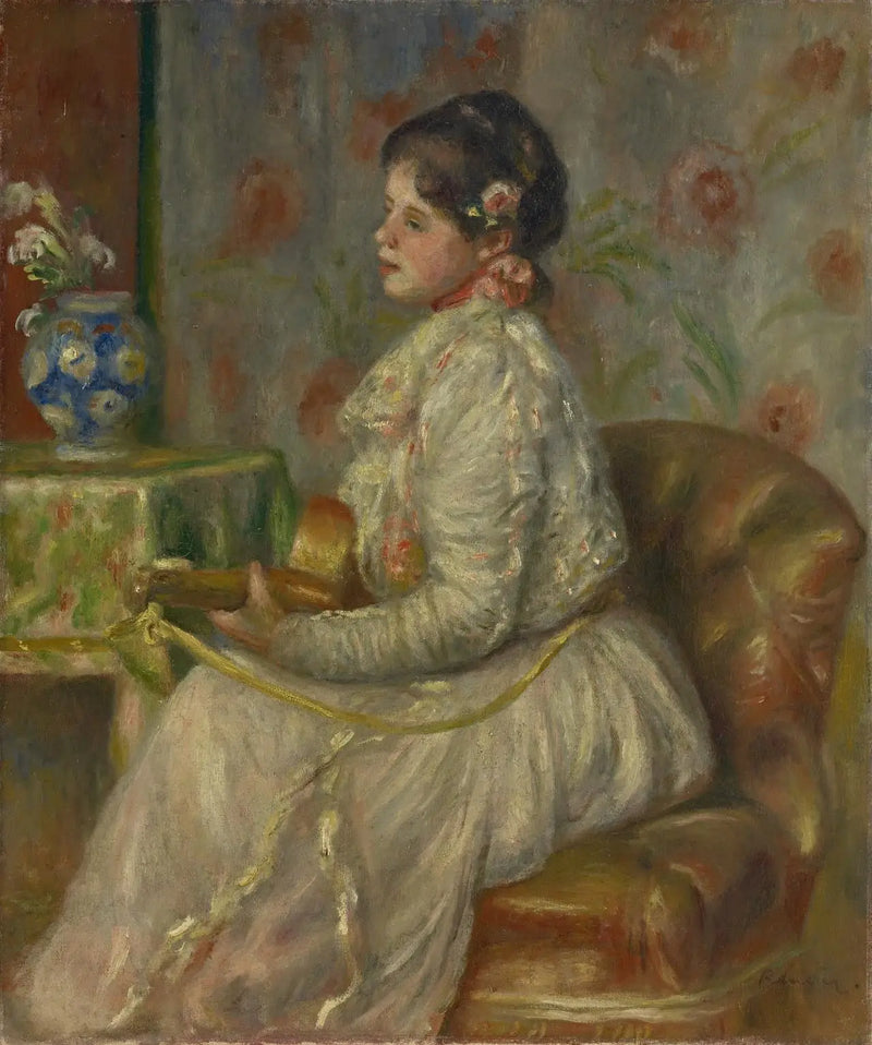 Il chitarrista - Pierre-Auguste Renoir