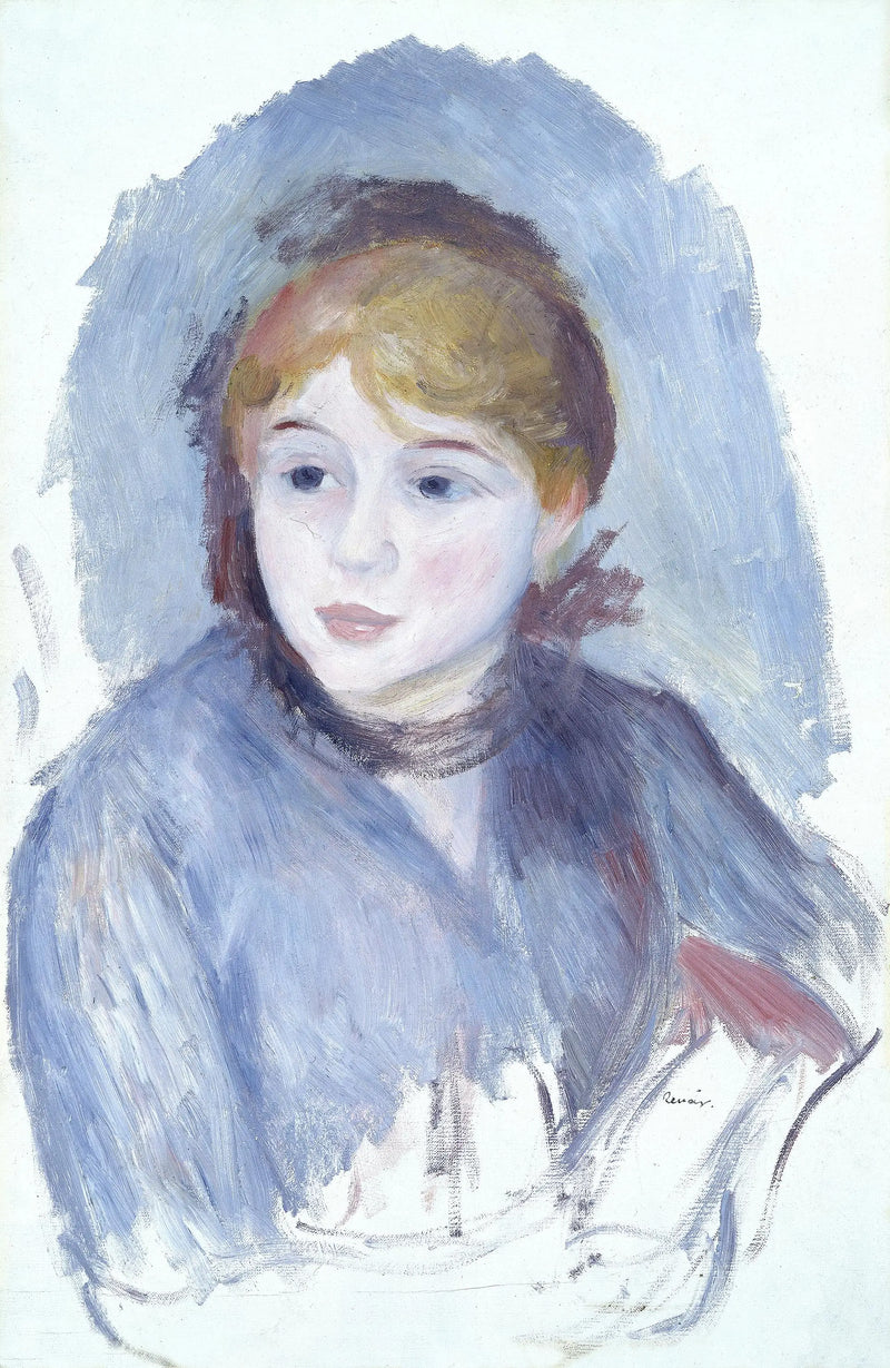 Ragazza in blu - Pierre-Auguste Renoir