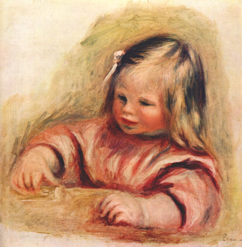 Reproduction du tableau « Coco - Pierre-Auguste Renoir » par Alpha Reproduction en peinture à l’huile
