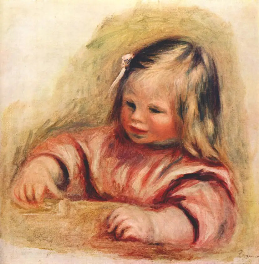 Reproduction du tableau « Coco - Pierre-Auguste Renoir » par Alpha Reproduction en peinture à l’huile