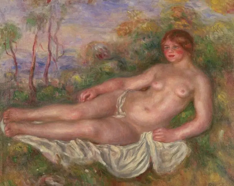 Bagnante distesa - Pierre-Auguste Renoir
