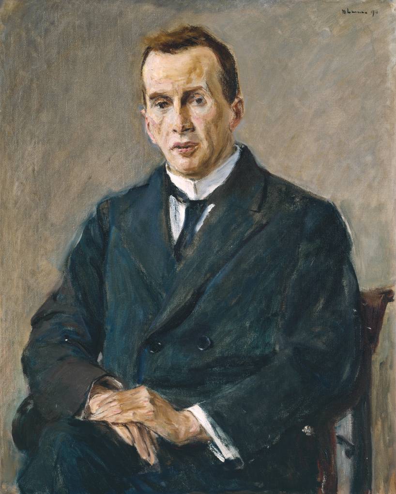 Ritratto di uomo Professore Cassirer - Max Liebermann