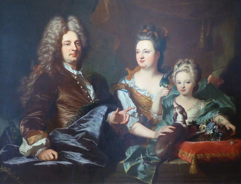 Ritratto della famiglia Le Juge - Hyacinthe Rigaud