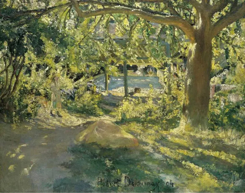 Reproduction du tableau « Le Lavoir - Robert Delaunay » par Alpha Reproduction en peinture à l’huile