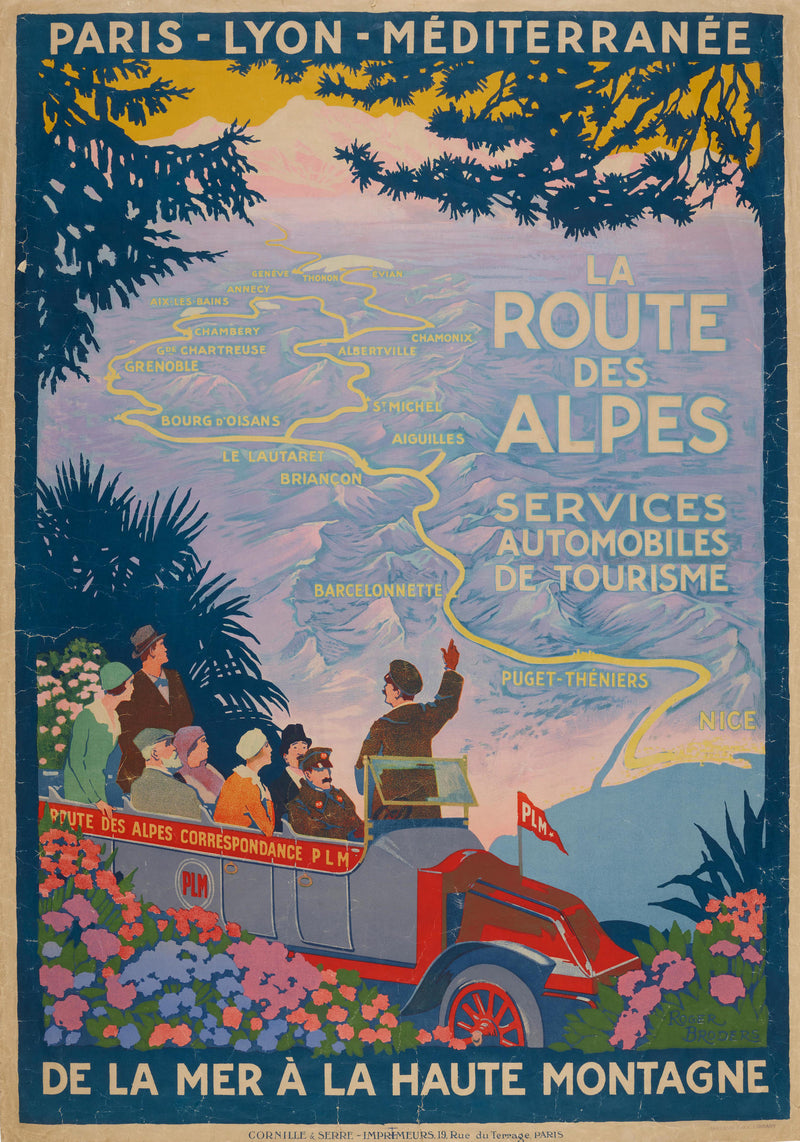 La Route des Alpes - Roger Broders