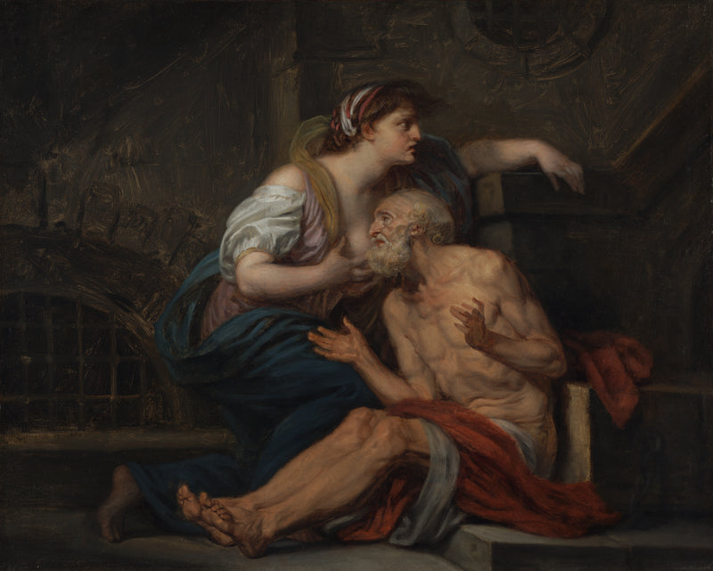 Cimon et Pero : « La carità romana » - Jean-Baptiste Greuze