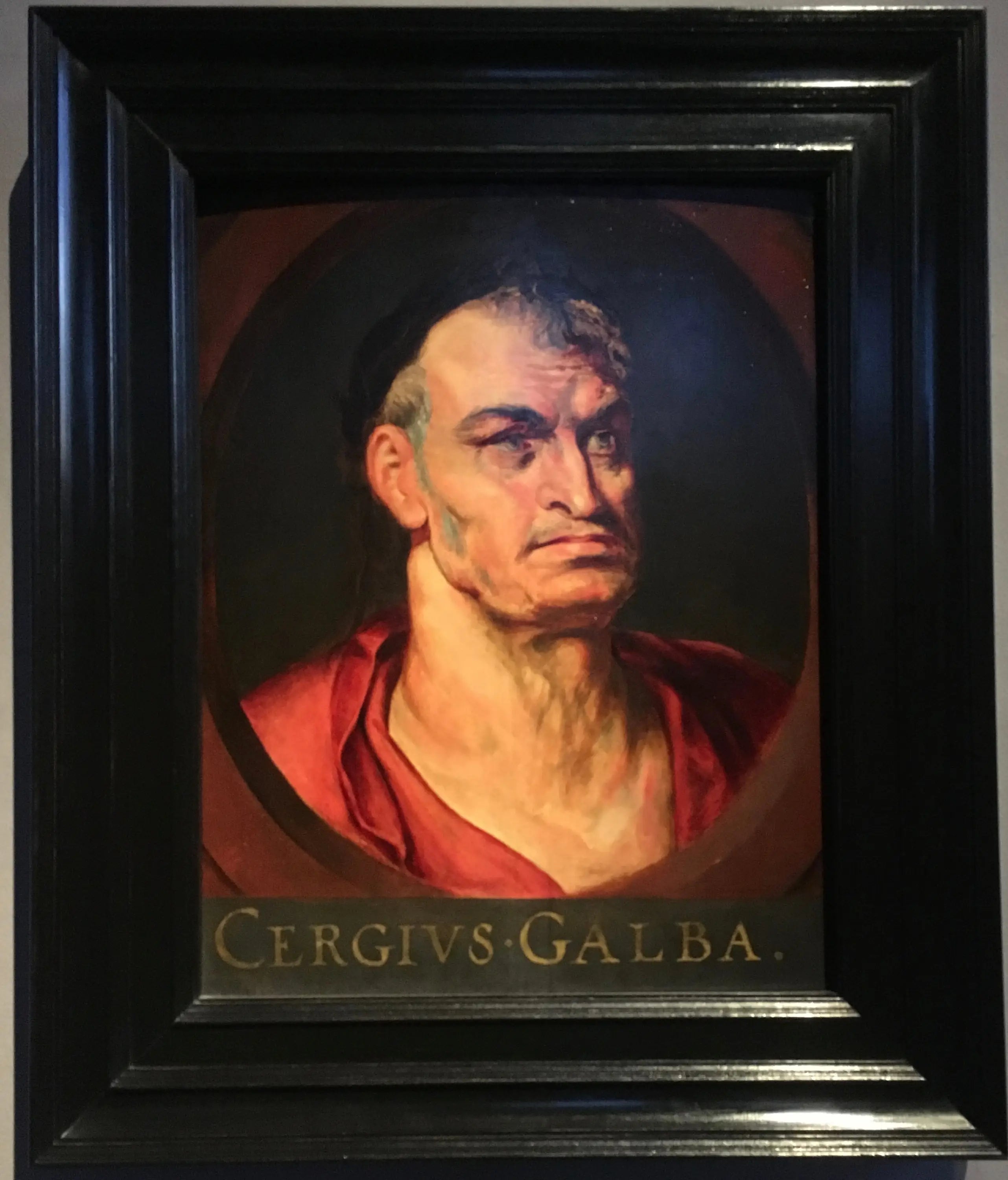 Portrait de l’empereur Servius Sulpicius Galba - Peter Paul Rubens - Alpha Reproduction