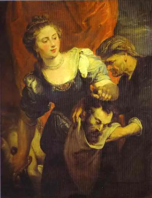 Ritratto di Judith con la testa di Oloferne - Peter Paul Rubens