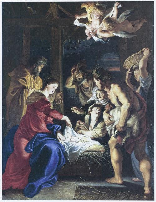 Adoration des bergers - Peter Paul Rubens