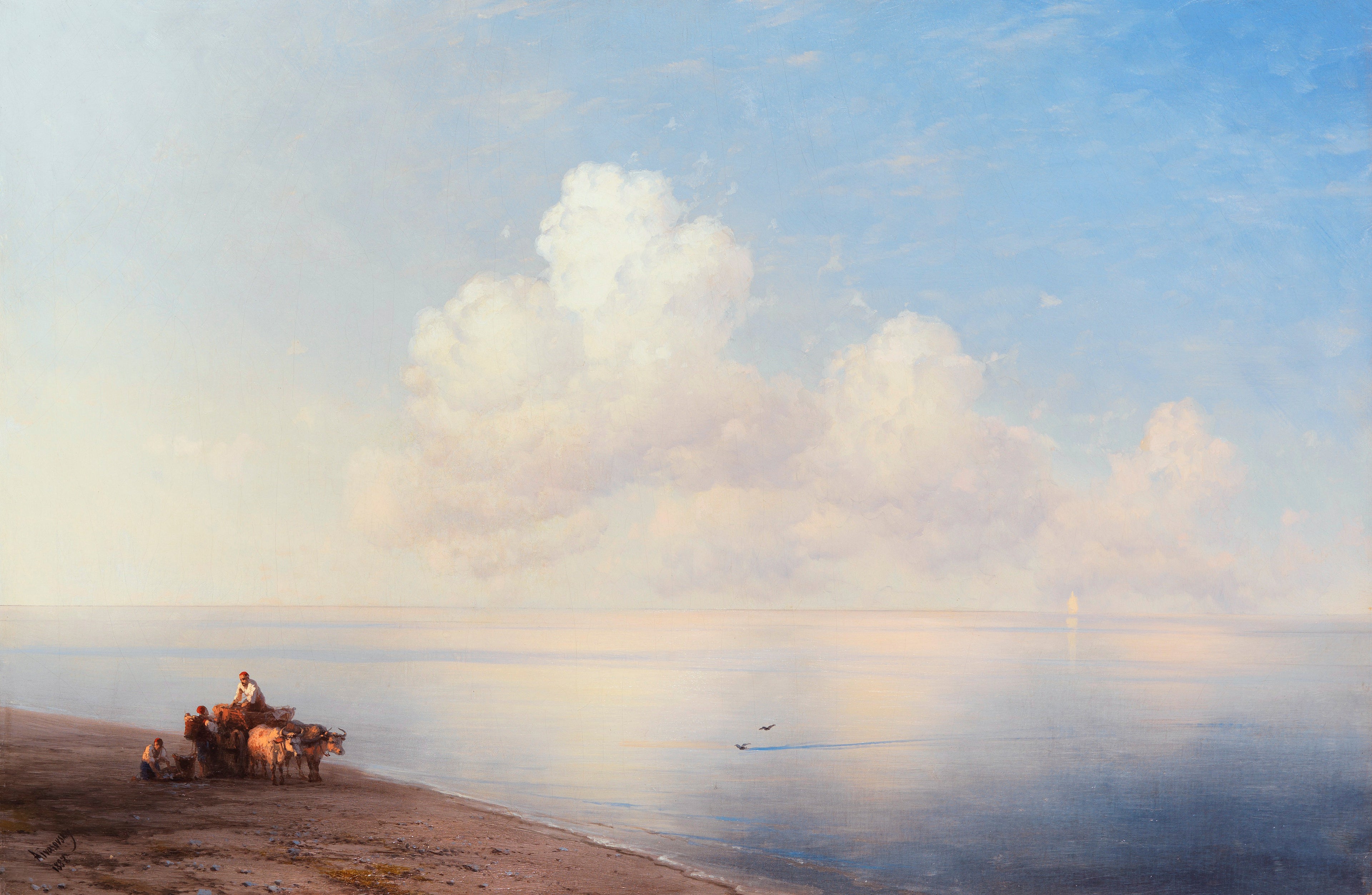 Mer calme - Ivan Aïvazovski - Alpha Reproduction