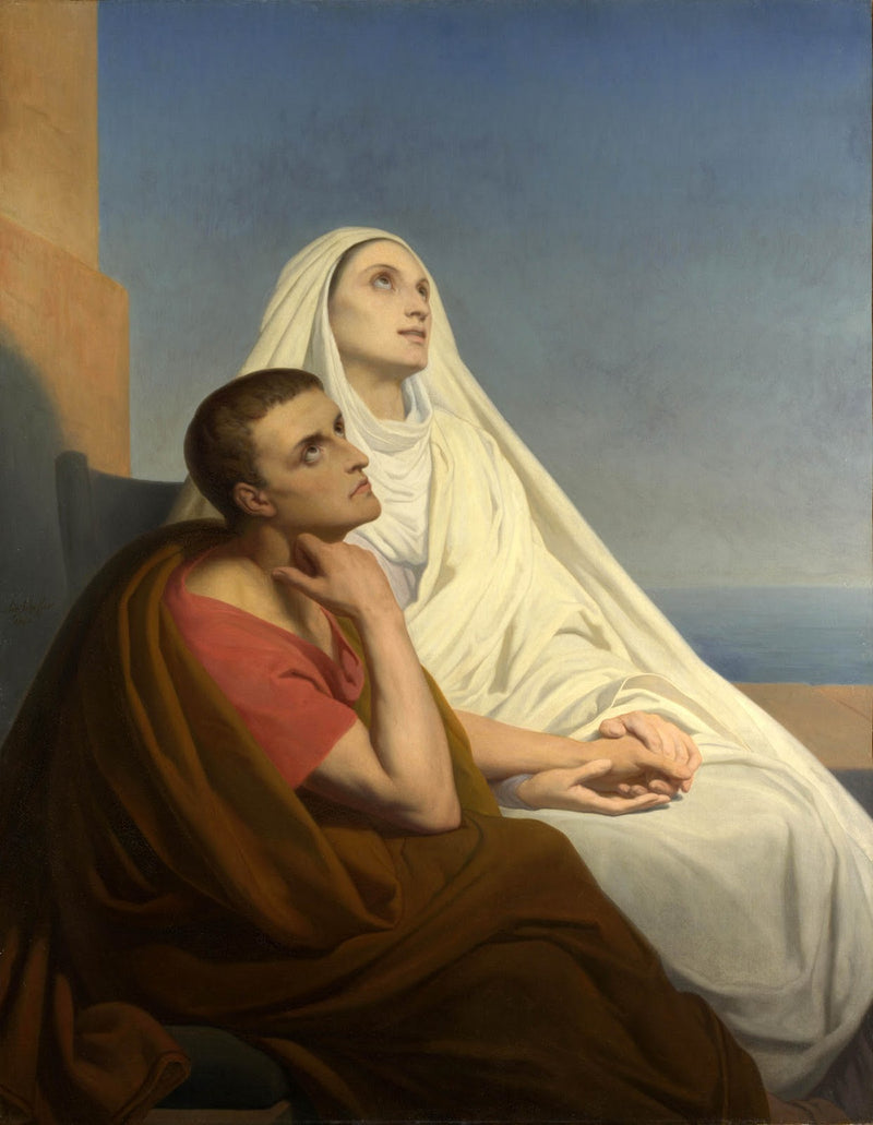 Santi Agostino e Monica - Ary Scheffer