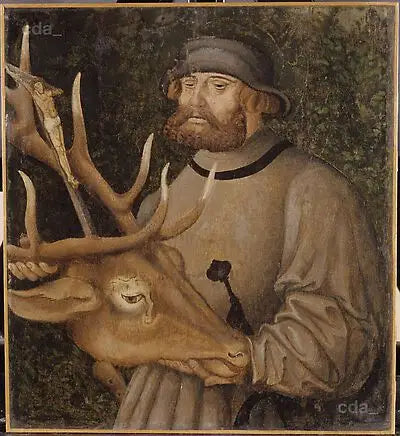 Saint-Eustache - Lucas Cranach the Elder - Alpha Reproduction