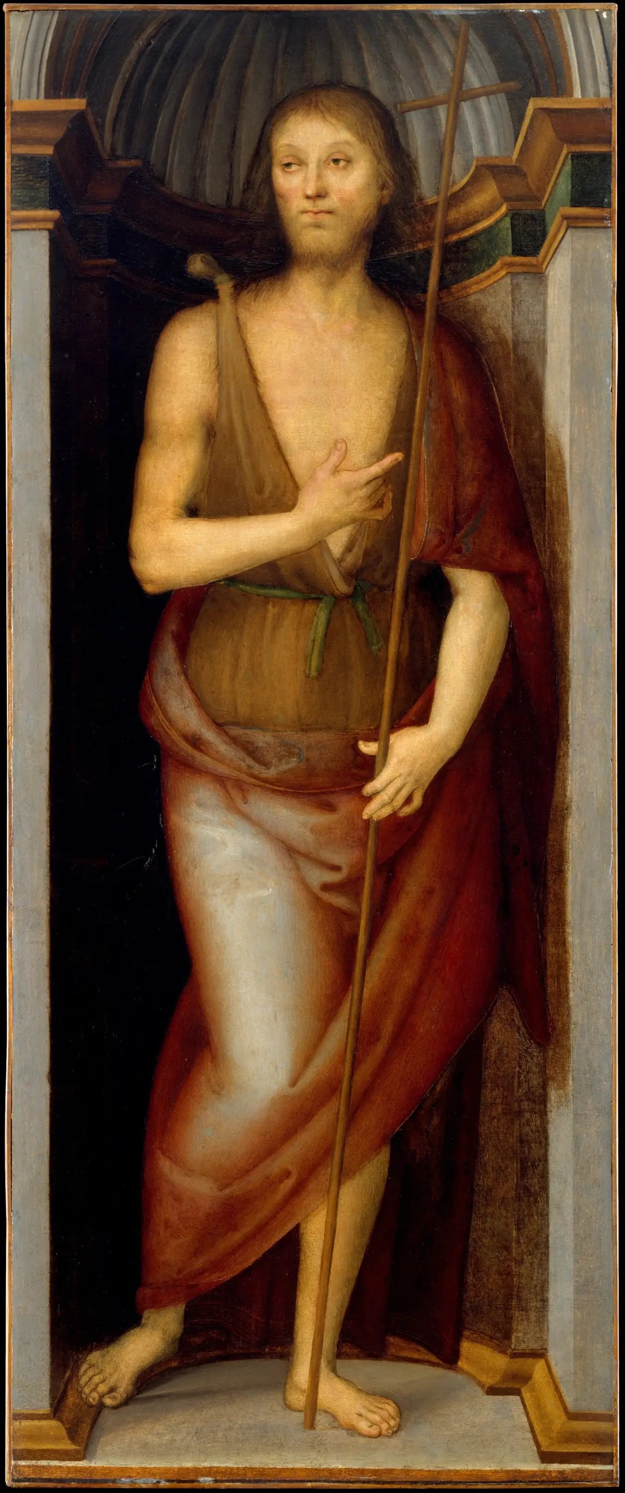 Saint Jean-Baptiste; Sainte Lucie - Pietro Perugino - Alpha Reproduction