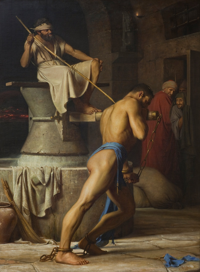 Sansone e i Filistei - Carl Heinrich Bloch