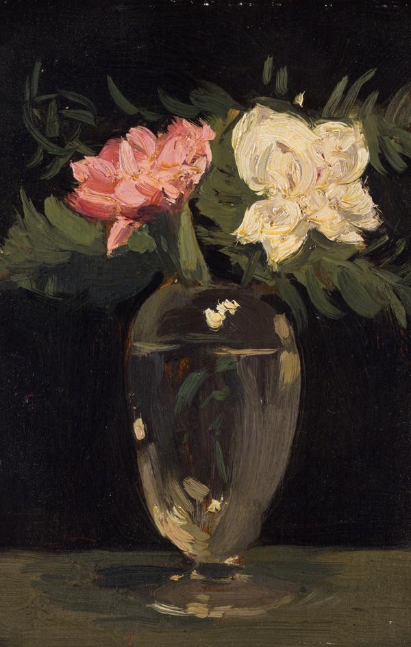 Pivoines, Samuel Peploe, 1902, peinture à l’huile