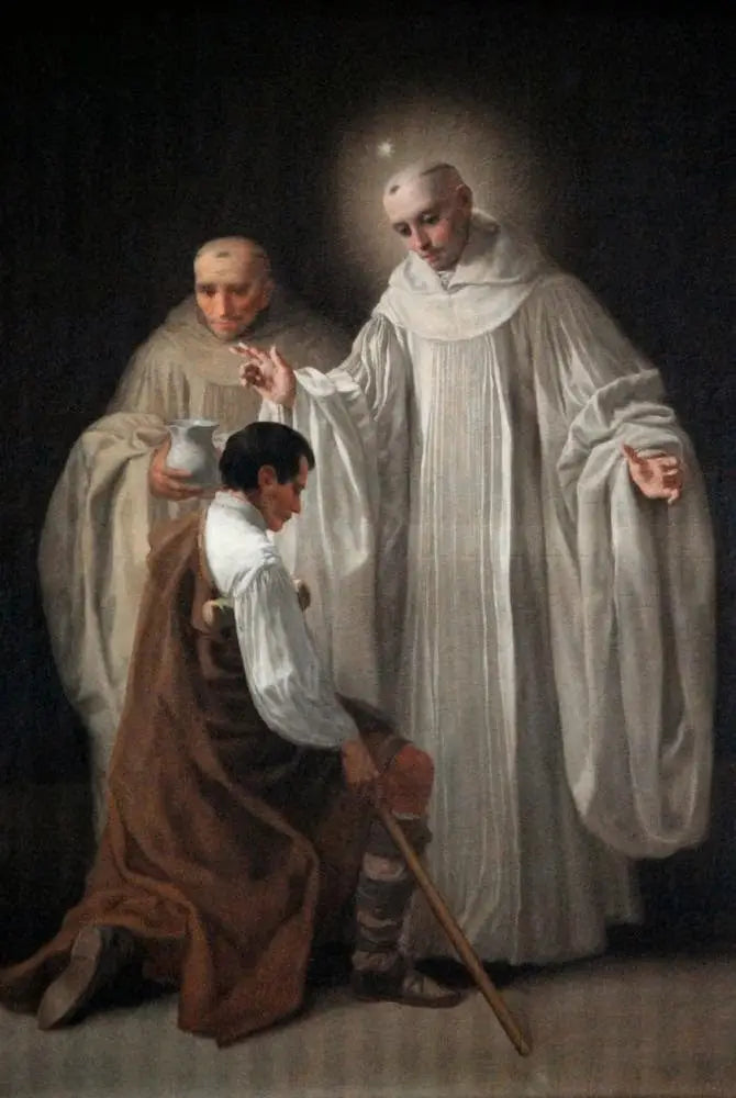 San Bernardo di Chiaravalle che guarisce un infermo - Francisco de Goya