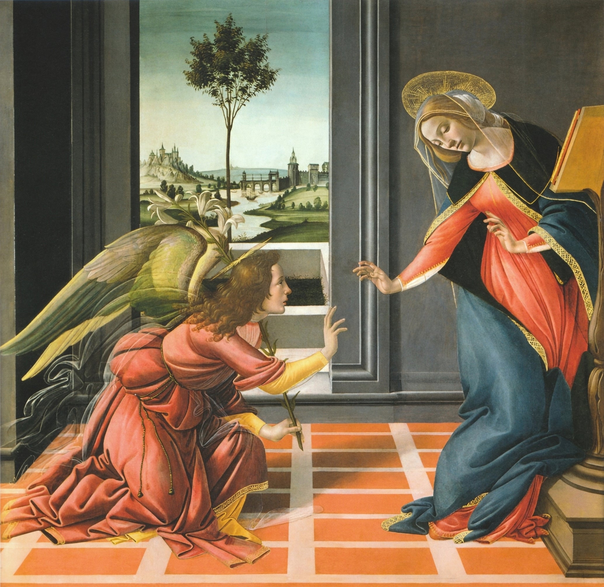 L'Annunciazione del Cestello - Sandro Botticelli