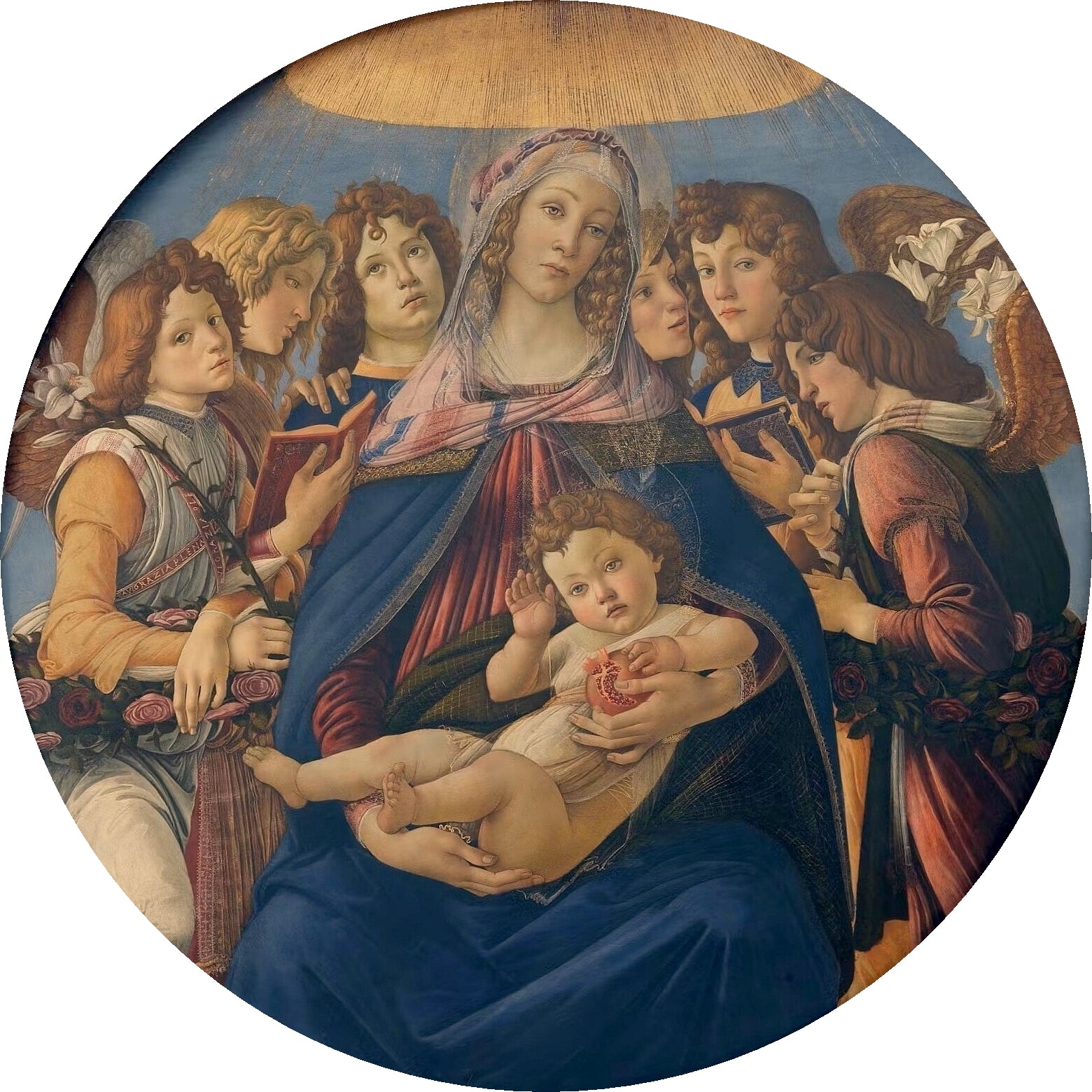 La Vergine con la melagrana - Sandro Botticelli