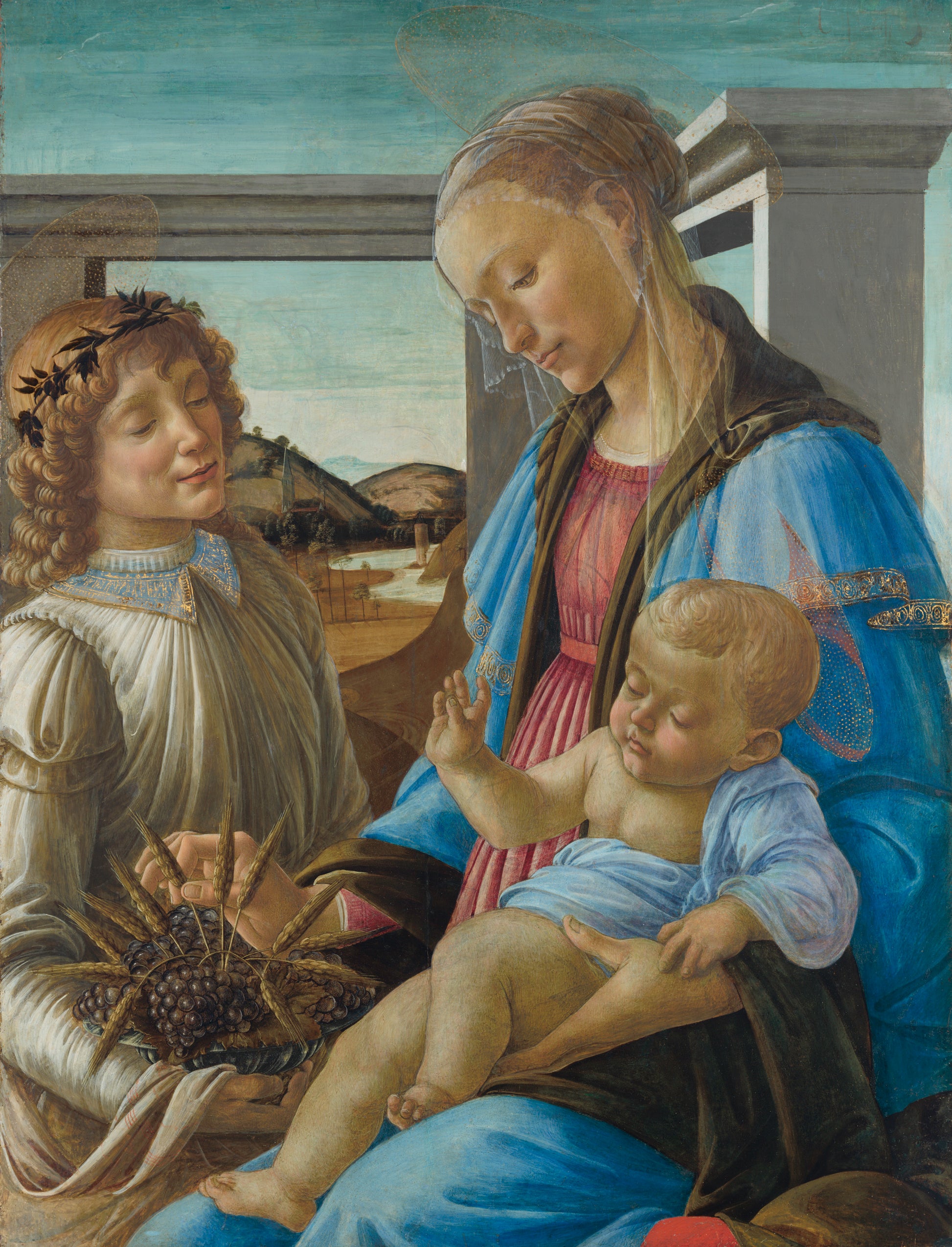 La Madonna dell'Eucaristia - Sandro Botticelli