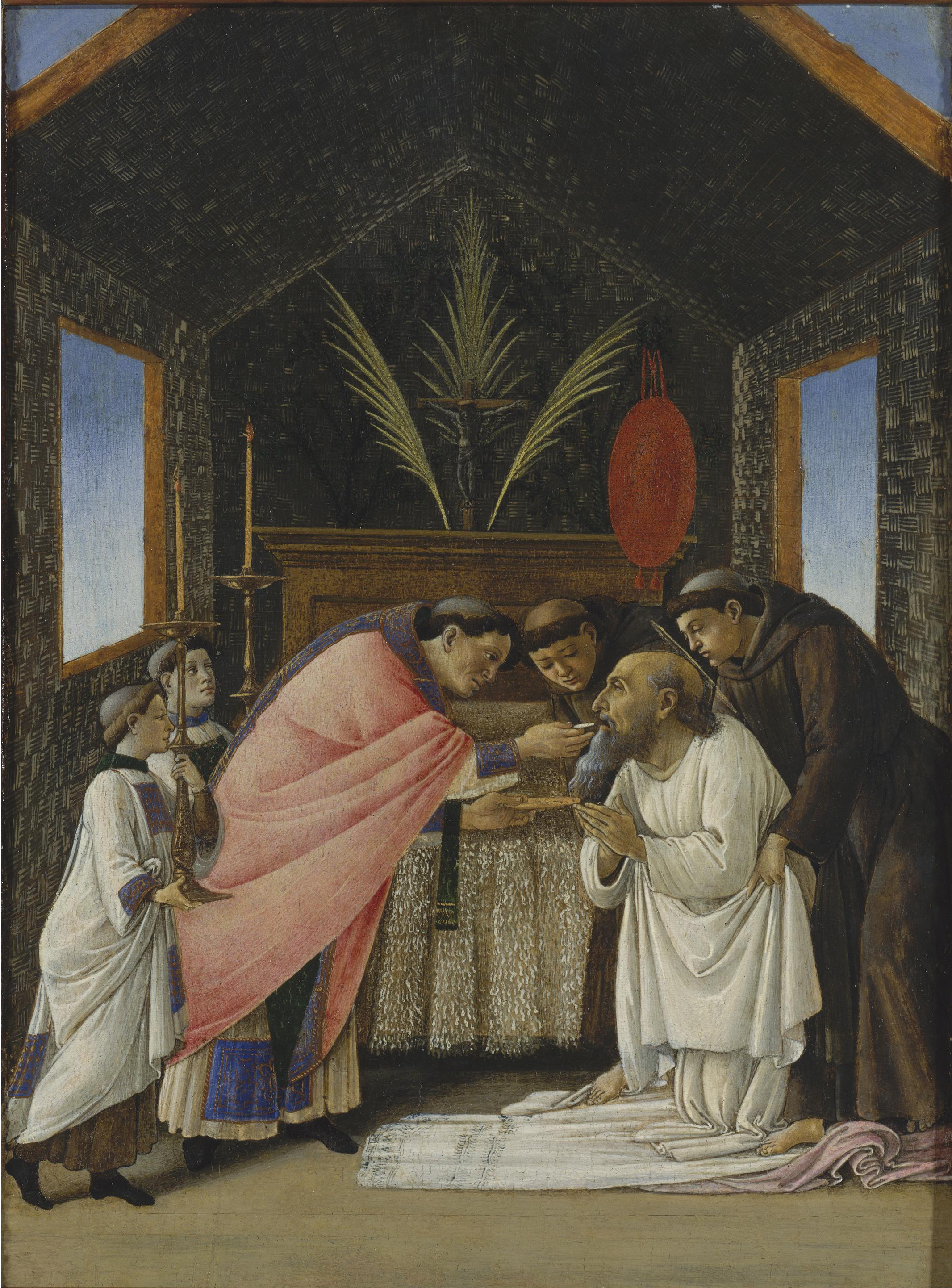 L'Ultima Comunione di san Girolamo - Sandro Botticelli