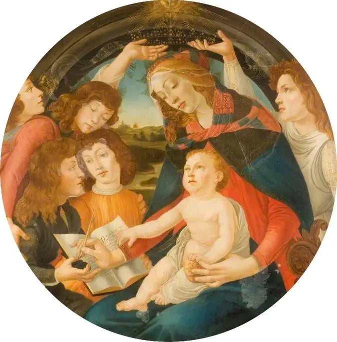 La Madone du Magnificat - Sandro Botticelli - Alpha Reproduction