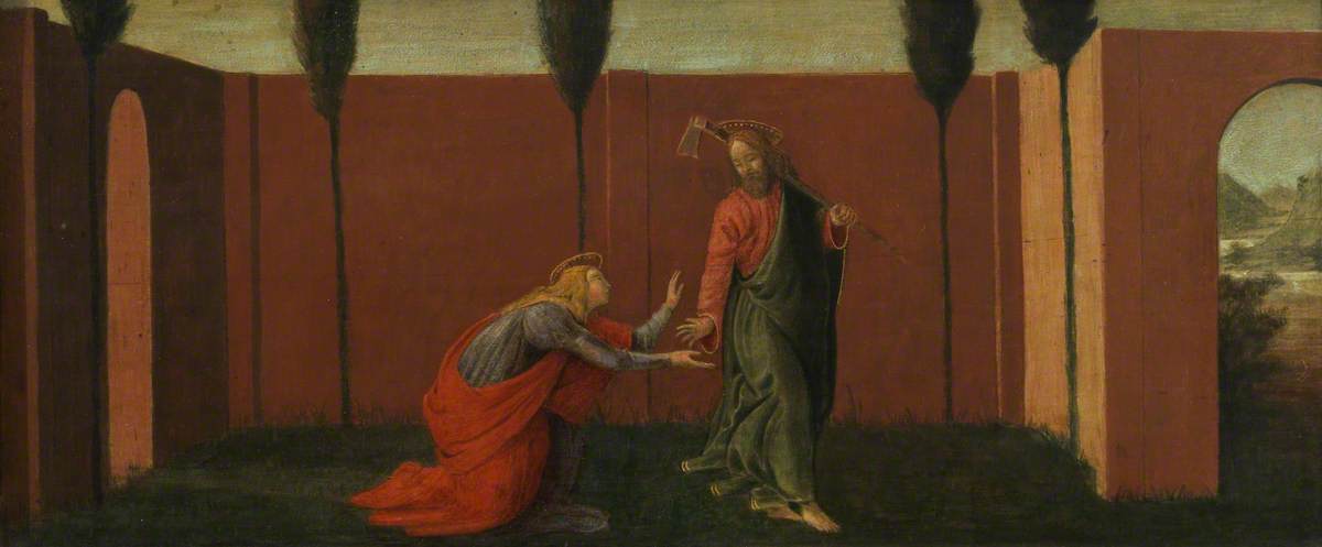 Noli me Tangere (predella, pannello tre) - Sandro Botticelli